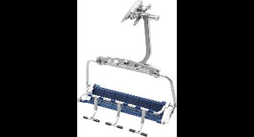 Jaegerndorfer - 86000 Zetel voor 6 Personen Blauw Miniatuur Model - 1:32 - Kerstdorp
