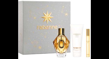 Parfumset voor Dames Paco Rabanne MILLION GOLD 3 Onderdelen
