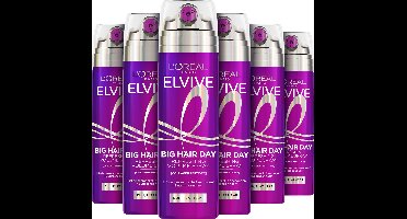 L'Oréal Paris Elvive Collagen Lifter Big Hair Day Spray - Voor dun, plat haar - Instant Lift & 48u Schoon Haar - 200ml - 6 stuks
