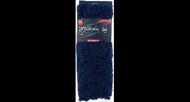 Dirt Devil - Microvezel Wax en Poetsdoek - Auto - 40x40cm - Donker Blauw - 2 in 1
