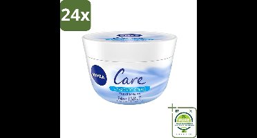 NIVEA - Bodycrème - Verzorging - Voedend - Snel Intrekkend - 200 ml - Voordeelverpakking - 24 stuks - Nivea bodycrème - Intensieve voeding