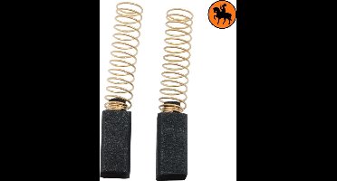 Koolborstelset voor Black & Decker Schuurmachine K65LSR - 6,35x6,35x13mm