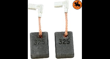 Koolborstelset voor Makita Slijper GD0601 - 5x11x15,5mm