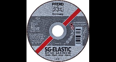 Pferd Sg Steel 61340382 Doorslijpschijf Recht 115 Mm 22.23 Mm