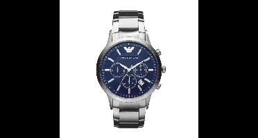 Emporio Armani AR2448 Herenhorloge  43 mm - Zilverkleurig