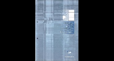 16x Clairefontaine cursusblok gelijnd met kantlijn