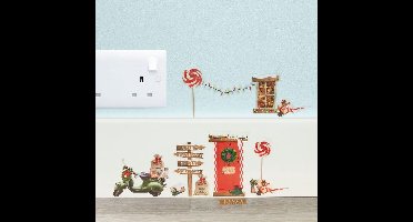 Ginger Ray - Novelty Christmas - Muurstickers Elf