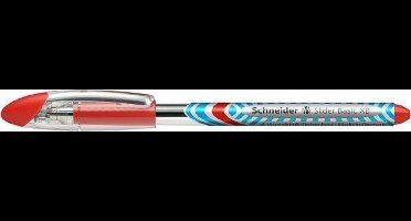 Rollerpen Schneider Slider extra breed rood | 10 stuks