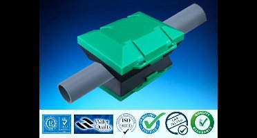 Alpine® - hét waterontharder alternatief 22 S Twin - Magnetisch antikalksysteem - kunststof leidingen - 22 mm