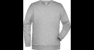 James And Nicholson Heren Basis Sweatshirt (Grijze Heide)