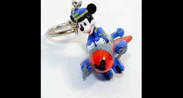 Mickey Mouse Piloot Sleutelhanger