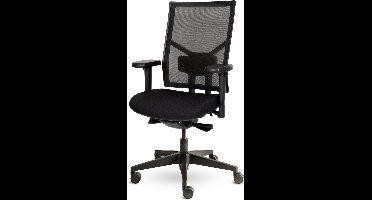 Workliving NPR1813 Zuidas Mesh Black Edition - Ergonomische Bureaustoel ARBO