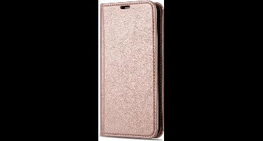 Rico Vitello Magnetische Wallet case/hoesje Geschikt voor Apple iPhone SE (2020) Rosé goud