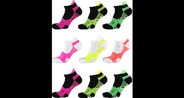 Xtreme fitness sokken dames set van 9 paar maat 35/38