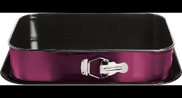 Berlinger Haus 6802 - Springvorm - taart - rechthoek - 39 x 27 cm - paars