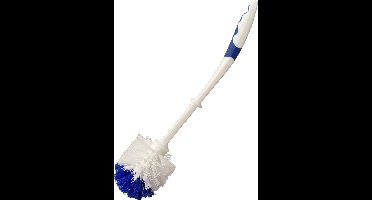 Wc Borstel - Toiletborstel - Wit/Blauw
