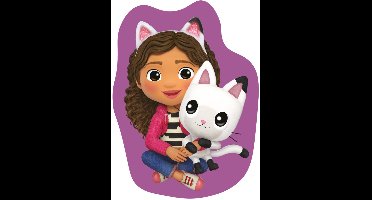 Gabby's Dollhouse sierkussen - Kat - 40 cm