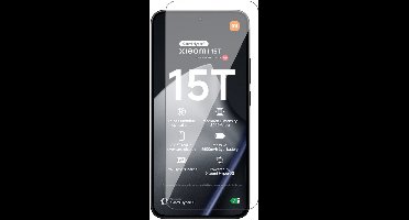 Screenprotector geschikt voor Xiaomi 15T / 15T Pro - Glas Screen Protector