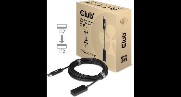 Club 3D USB-A-verlengkabel 10 Gbps (mannelijk/vrouwelijk) 5 m/16,40 ft