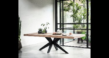 DTP Home Eettafel Lincoln rechthoek teakhout - 260x100x77 cm