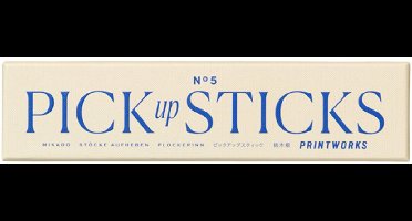 Printworks Spel Classic - Pick Up Sticks - Blauw