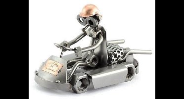 Metalen beeld - Kart - Karten - Moerenbeeldje - By Rawa