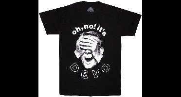 Devo - Shocked Daddy Heren T-shirt - S - Zwart