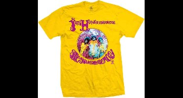 Jimi Hendrix - Are You Experienced Heren T-shirt - 2XL - Geel