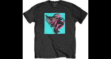 Gorillaz - Now Now Logo Heren T-shirt - L - Zwart