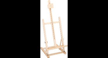 Artico Tafelezel - Houten Schildersezel - In hoogte Verstelbaar - Inklapbaar - Canvassen tot 56 CM en 1 tot 2 CM Dik - voor Kinderen en Volwassenen