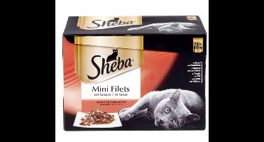Sheba - Mini filets Traiteur selectie in saus -2x 12x85g