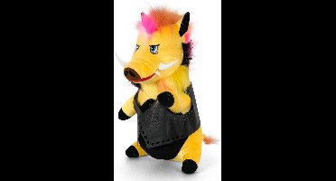 Speelgoed Knuffel - Zwijn Rock Star Knuffel 27 cm