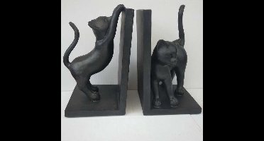 MadDeco - polystone - boekensteunen - poes - kat