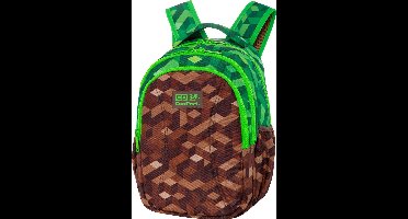 Coolpack - Schooltas - Rugzak - 3 compartimenten - 21L - Laptop Rugtas - Groen en bruin