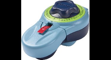 DYMO Junior lettertang | Wiel met grote knop en 42 tekens | geen batterijen nodig | Home Labelmaker voor reliëfdruk