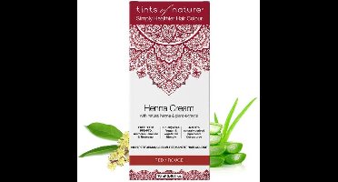 Tints Of Nature Henna cream red semi permanent 70 Milliliter