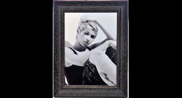 GB Zwart/Bruin Houten Fotolijst – Fotoformaat 13 x 18