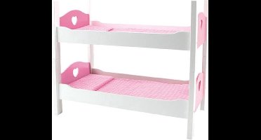 Houten Poppen Stapelbedje