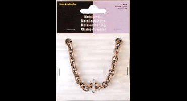 Metalen Ketting - Antiek Koper - 7,8mm x 1M