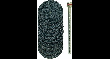 Proxxon Micromot 28 808 Doorslijpschijf recht 22 mm 10 stuk(s) RVS, Staal, Non-ferrometaal, Kunststof, Hout