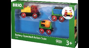 BRIO Trein op batterijen - 33319 - uitbreiding voor BRIO World - vanaf 3 jaar
