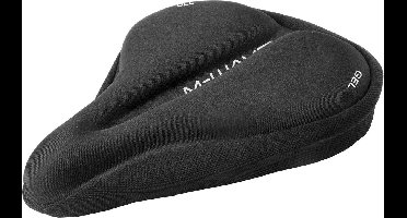 M-wave Zadelcover Gel 283 X 270 Mm Zwart