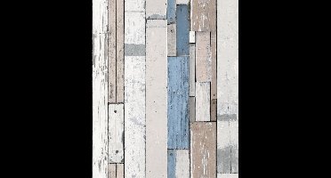 Faux Semblant sloophout beige/blauw