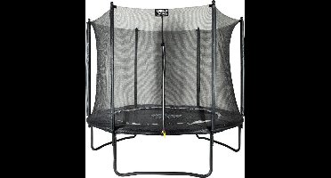 Trampoline 244 cm (8ft) met veiligheidsnet - Black Edition - zwarte rand