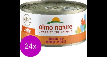 Almo Nature  Natvoer Katten - HFC Jelly - Kip 24 x 70g