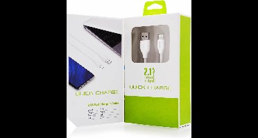Fast Lightning Cable - Lightning - Kabel - 2 meter - Green On