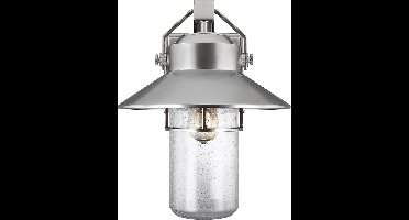 Landelijke Wandlamp - Steady Lighting - Metaal - Landelijk - G9 - L: 17.8cm - Voor Binnen / Binnen - Woonkamer - Eetkamer - Zilver