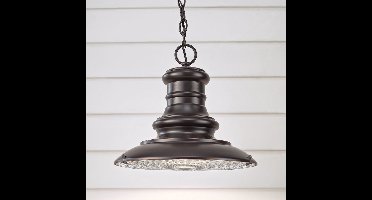 Bohemian Plafondlamp - Steady Lighting - Metaal - Bohemian - E27 - L: 45.7cm - Voor Binnen - Woonkamer - Eetkamer - Brons