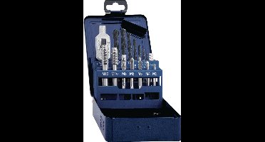 Promat Draadtap - 3 in 1 - HSS 15 delig - m3-12 - 4000867525