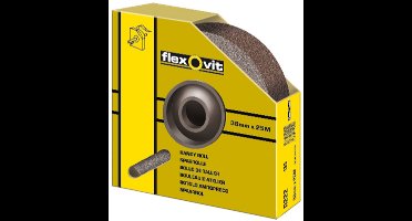 Flexovit Schuurlinnen - Bruin Korrel 60 25 m x 50 mm